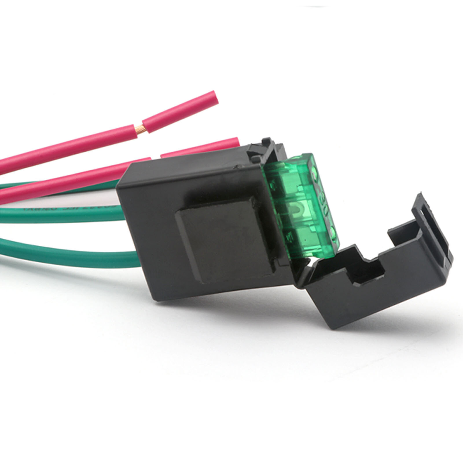 1x Arnés de cableado base de relé de luz LED electrónico automotriz SPDT de 4 pines- - Image 5
