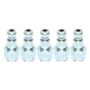 Tru-Flate Automotive Quick Coupler Air Hose Connector Fittings 1/4 NPT T Style