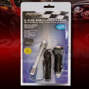 TUBO DE LUZ DE NEÓN LED AZUL INTERIOR 4" PARA LANCER OUTLANDER RVR ASCENDER I-370-