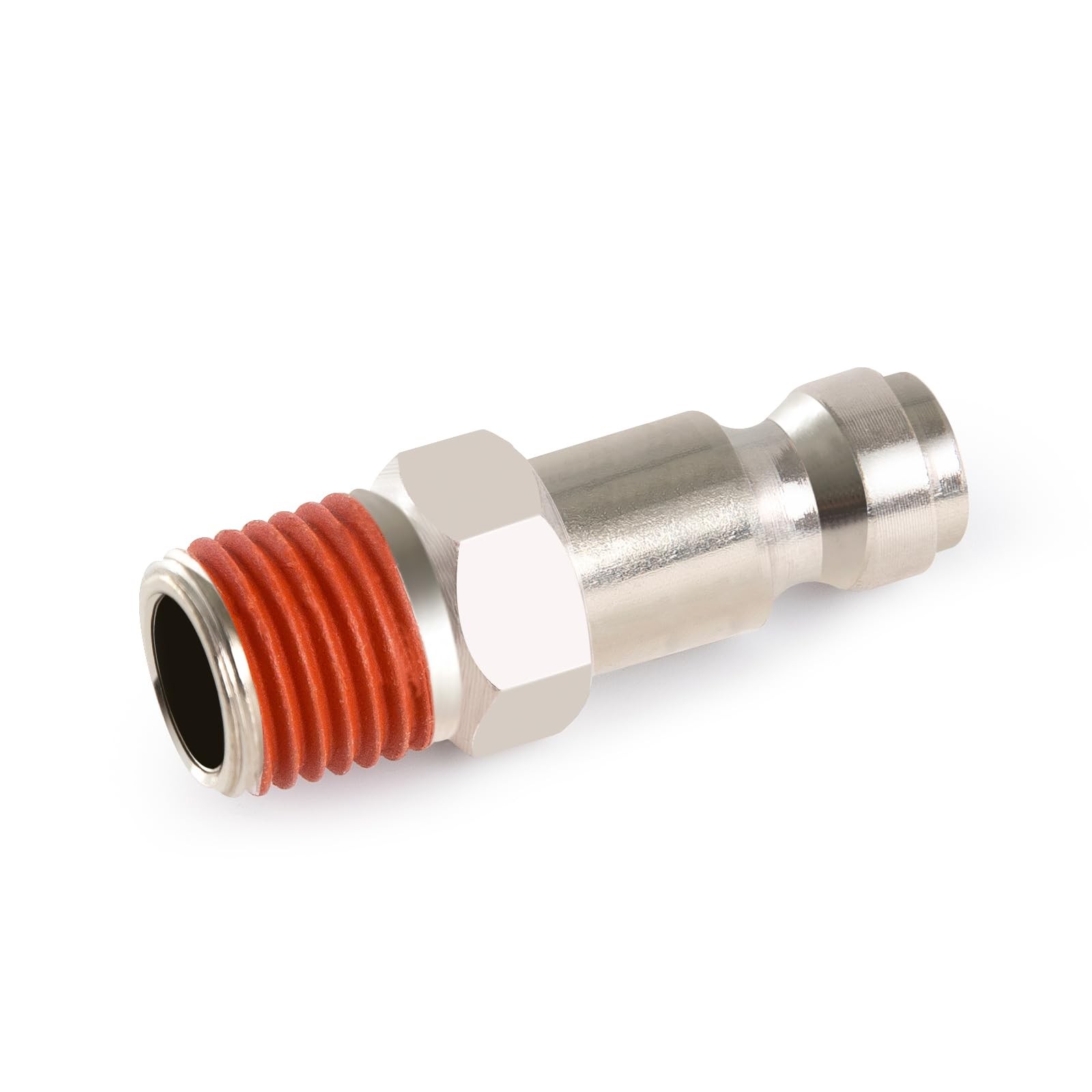 ChillWaves Automotive T-Style Air Plug, 1/4" NPT Male Pneumatic Plugs, Air Co... - Image 3
