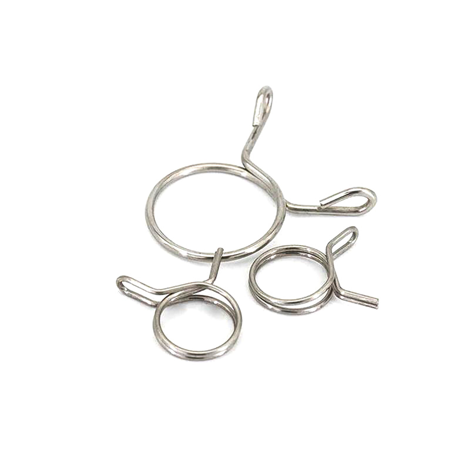 Spring Clip Kit Fuel Line Hose Oil Pipe Air Tube Clamps Assortment Tubing 3-30mm - Image 2