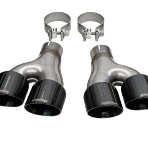 Puntas de escape CORSA Performance Twin de 4 pulgadas negras PVD serie Pro para Jeep Grand-