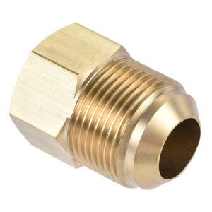 3/4 SAE Flare Male 5/8 SAE Female Thread Brass Pipe Fitting for Air Conditioner