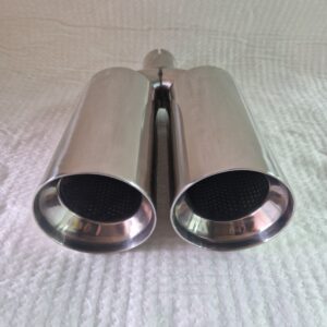 Trajes Mini Cooper S F56 2.0 caja borrar puntas tubo de escape 4" doble repuesto-