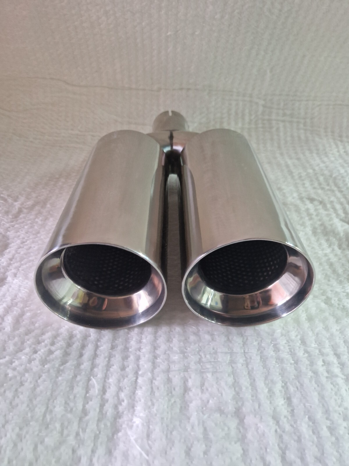 Trajes Mini Cooper S F56 2.0 caja borrar puntas tubo de escape 4" doble repuesto-