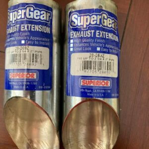 2 puntas de extensión de escape super engranaje automotriz superior nos 28-269z-