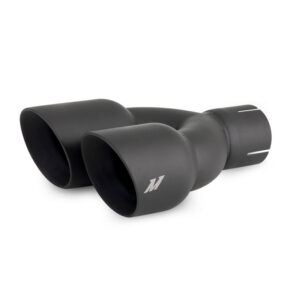 Mishimoto MMEXH-TIP-FSTBK puntas de escape de doble desplazamiento - negras-