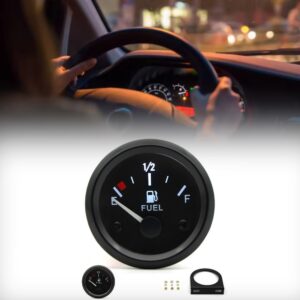 Medidor de combustible 12V Medidores automotrices Aplicaciones automotrices Fácil operación-