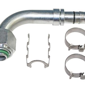 Automotive AC Hose Fitting EZ Clip #8 Female 90 70R8698