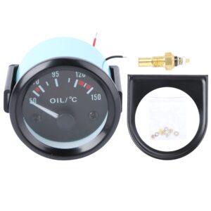 Medidor de temperatura de aceite de 52 mm medidores de agua hidráulicos para automóviles-