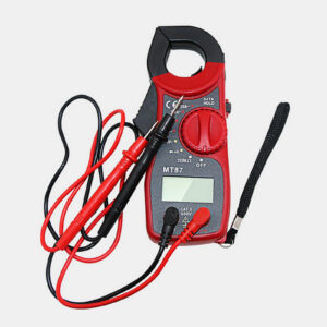 Pinza amperimétrica digital portátil pantalla LCD voltaje CA/CC amplificador probador automotriz-