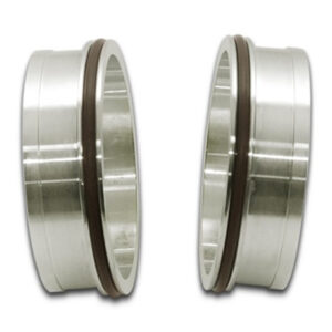 Vibrant 12558 Stainless Steel Weld Fitting with O-Rings for 4in Tubing