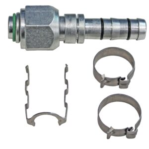 Automotive AC Hose Fitting EZ Clip #8 Female STR 70R8608