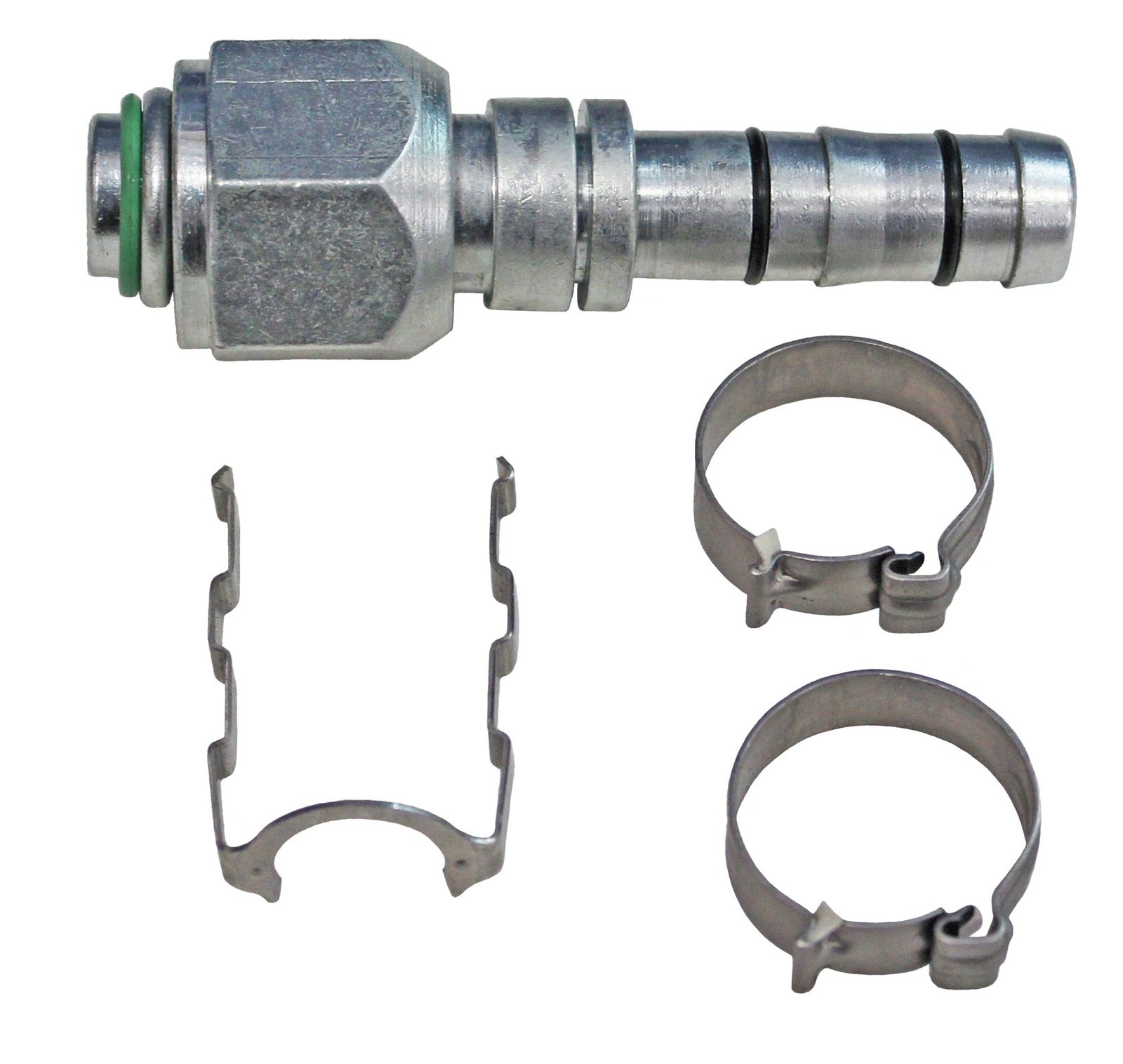 Automotive AC Hose Fitting EZ Clip #10 Female Straight 70R8601