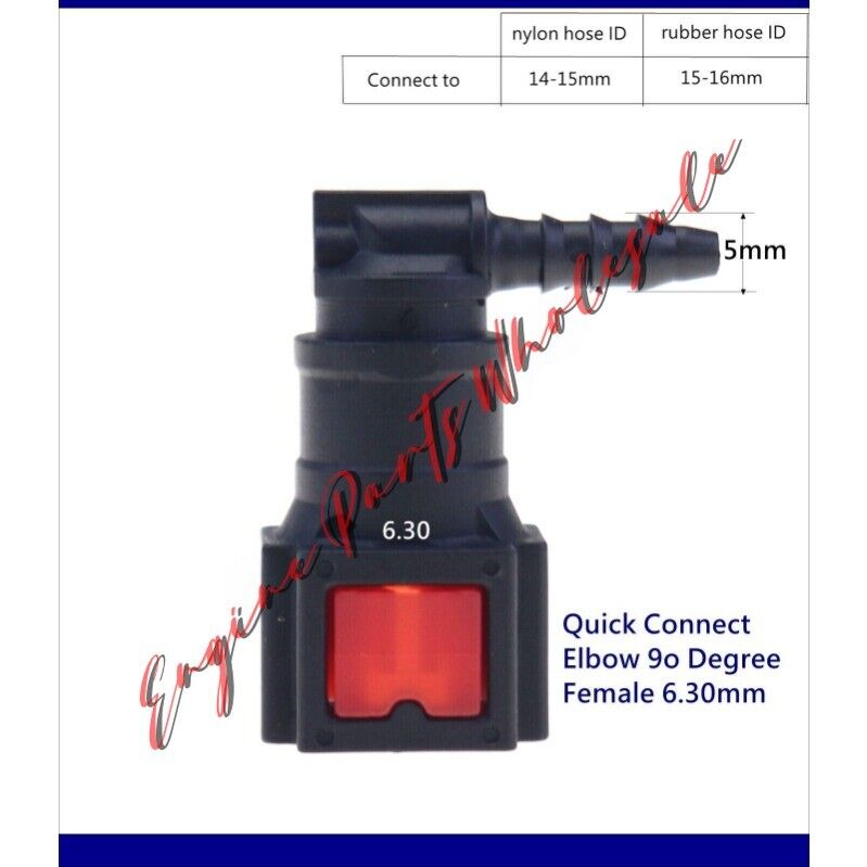 Fuel Line Quick Release Connector Hose Pipe Fitting Inch In/ALL SIZES Automotive - Image 2