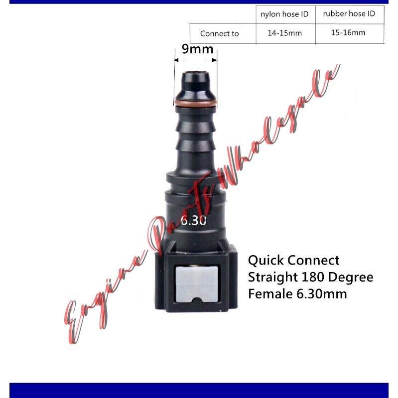 Fuel Line Quick Release Connector Hose Pipe Fitting Inch In/ALL SIZES Automotive - Image 5