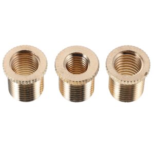 Adaptador de perillas de cambio de marchas de 3 piezas tornillos automotrices cambios automáticos-
