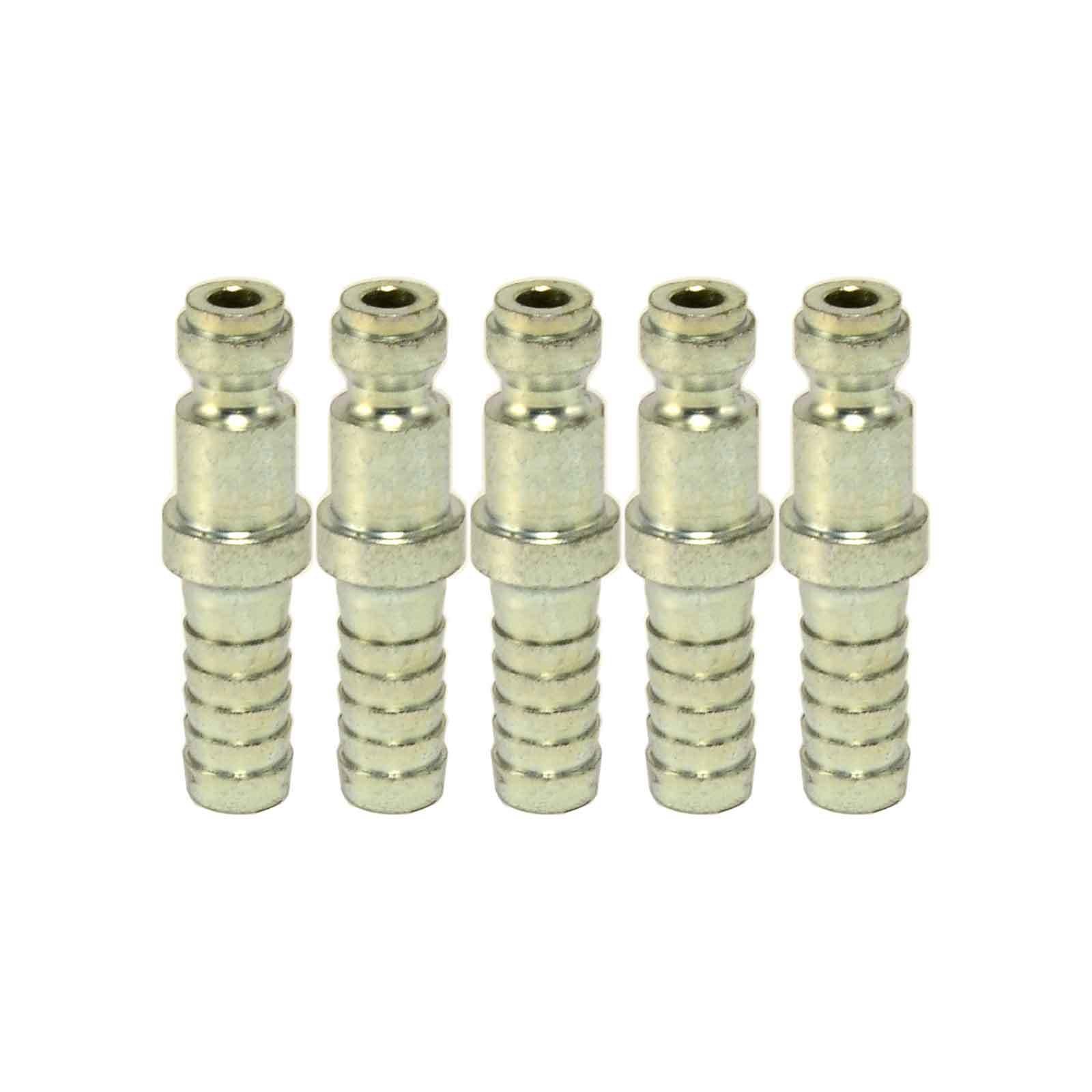 Tru-Flate Automotive Quick Coupler Air Connector Fittings 3/8 Hose Barb T Style
