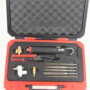 2 in 1 Air Body Reciprocating Saw and File Accessories Kits Carry Case XX919