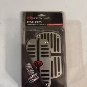 Almohadilla de pedal deportiva Pilot Automotive Redline Pro automática de aluminio - RLX-0604T3-