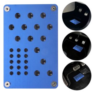 Alfombrilla universal multifuncional para reposapiés de pedal para alfombra automotriz Alfombrilla-