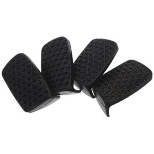4 Piezas Cubiertas de Pedal de Freno Antideslizantes Pastillas de Pedales de Coche Automotriz-