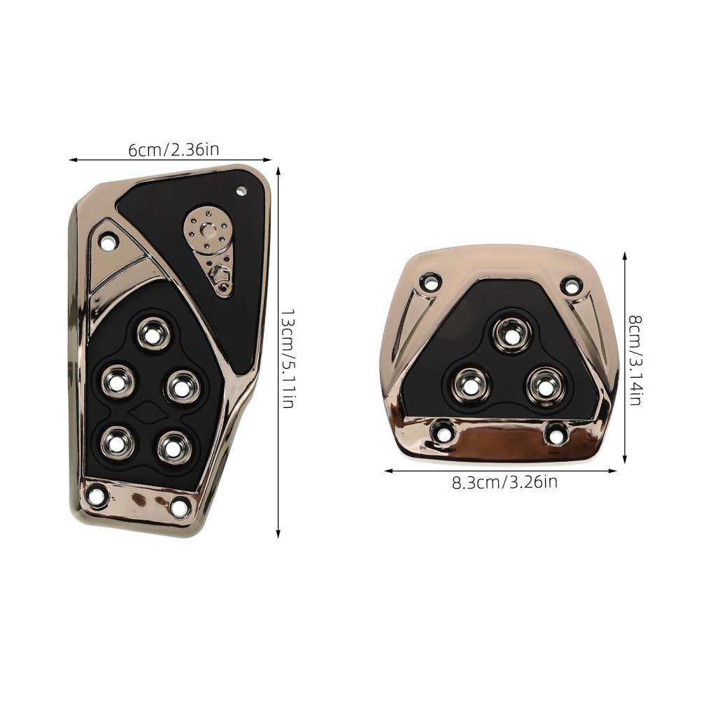 Pedales de freno de pedal para coches de transmisión manual accesorios interiores- - Image 3