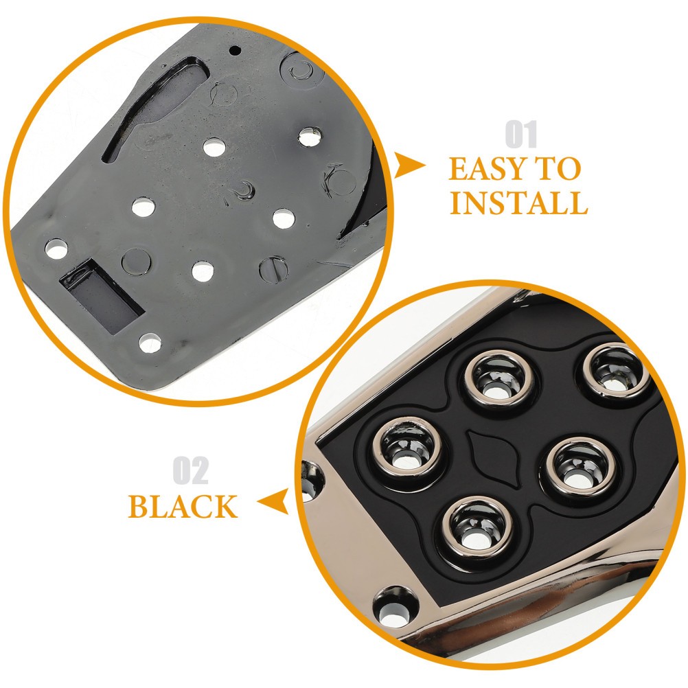 Pedales de freno de pedal para coches de transmisión manual accesorios interiores- - Image 4
