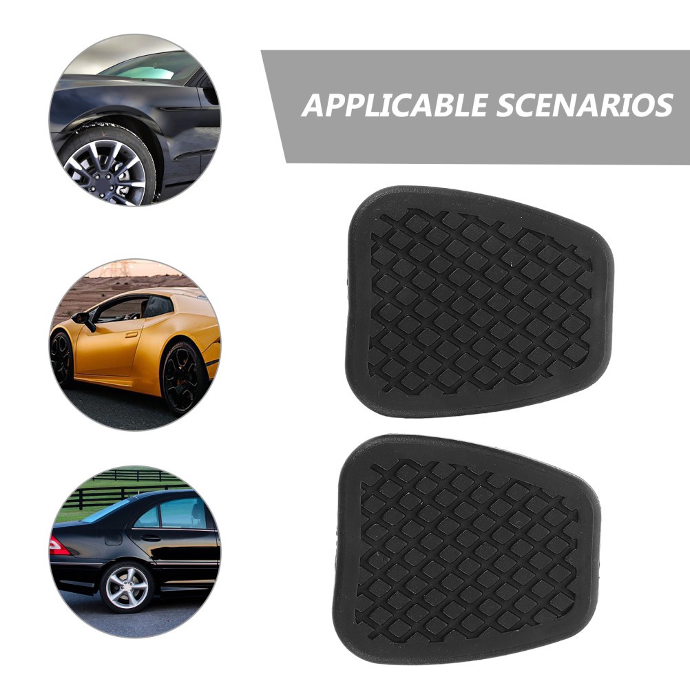 2 Piezas Embrague Pedal Freno Cubierta Pastilla Automotriz Parte Coche Accesorios- - Image 4