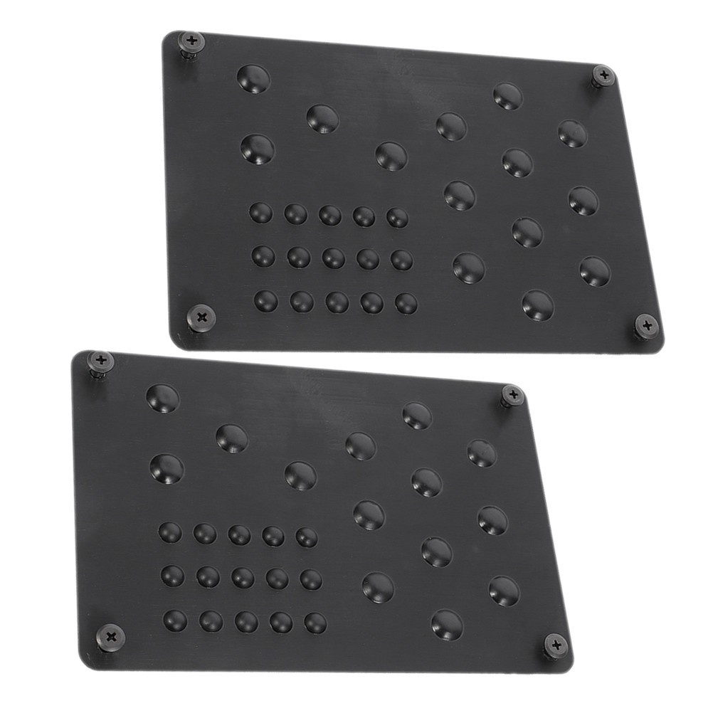 2 Piezas Pastilla de Pedal de Acelerador Pedales de Pie de Freno de Coche Pastillas de Automóvil- - Image 4