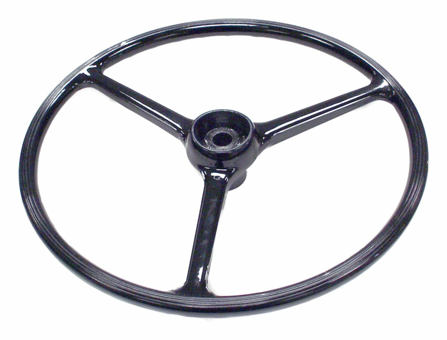 Vintage - Volante plástico negro - 927417-