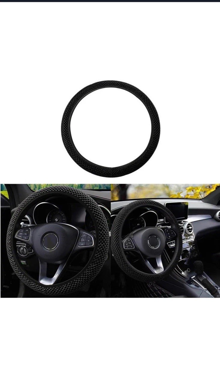 Cubierta elástica del volante elástica, volante automotriz universal de 15 pulgadas-