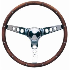 Grant Steering Wheels 213 Classic Wood Steering Wheel with Rivets
