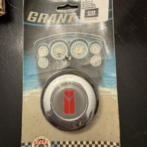 Volantes Grant 5634 botón bocina cromada-