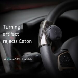 Automotive Steering Wheel Aid Handle for Effortless Turning and Handling