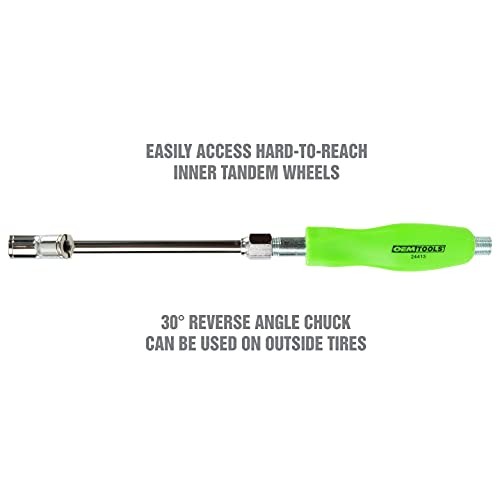 24413 Dual Foot Air Chuck with Comfort Grip Handle, Tire & Wheel Tools, Semi - Image 4
