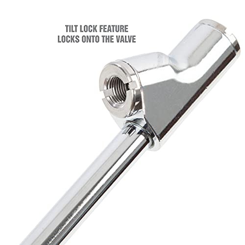 24413 Dual Foot Air Chuck with Comfort Grip Handle, Tire & Wheel Tools, Semi - Image 5