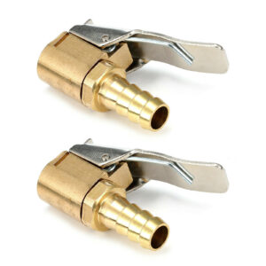 2pcs Open Flow Straight Lock-On Air Chuck Auto Accessories For Tire Inflator