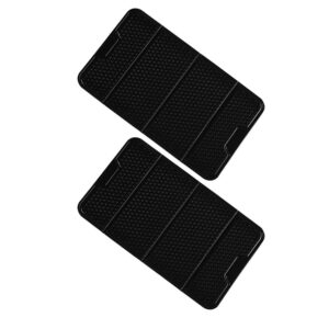Almohadilla para lavado de autos 2 piezas alfombrillas para salpicadero automotriz electrónico sombreado-