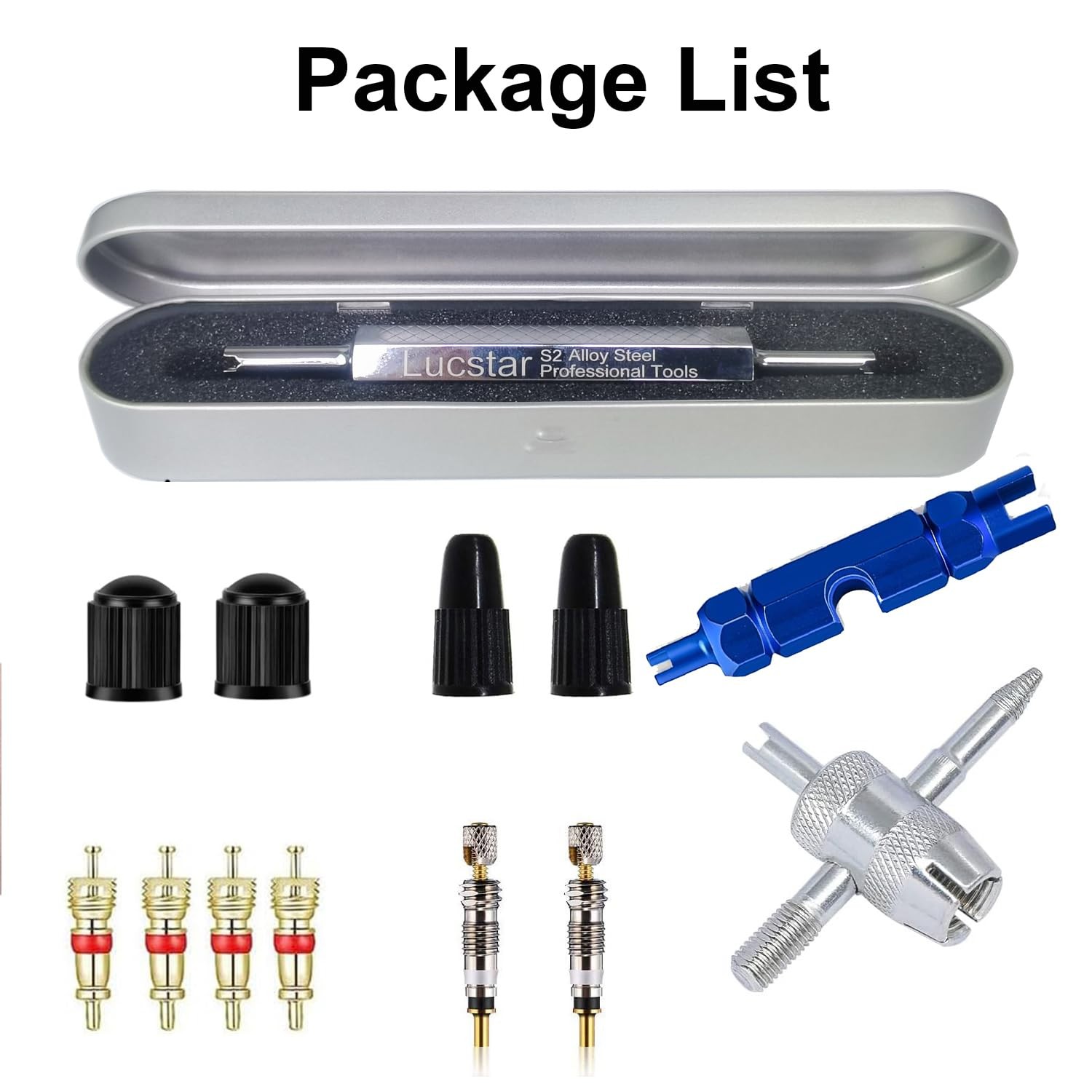 Air Conditioner Schrader Valve Core Removal Tool,Tire Valve Stem Tool for Car Bi - Image 2