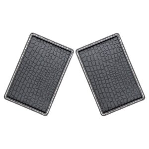 Alfombrillas antideslizantes antideslizantes antideslizantes para salpicadero de coche 2 piezas-