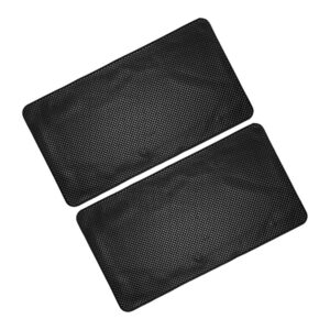 2 Pcs Car Dash Pad Anti-skid Mats Dashboard Ornaments Automotive