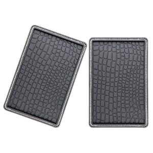 Alfombrillas antideslizantes antideslizantes para salpicadero de coche 2 piezas-