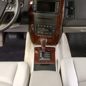 Alfombrillas delanteras de goma HexoMat de 2 piezas ajuste personalizado para Ford F-150 elige color-