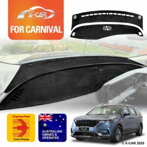 Dash Mats for Kia Carnival KA4 Series 2020-2025 Non-Slip Microfiber Pad Cover