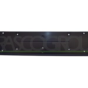 Soporte de matrícula PRASCO negro para BMW 5 sedán (E60)-