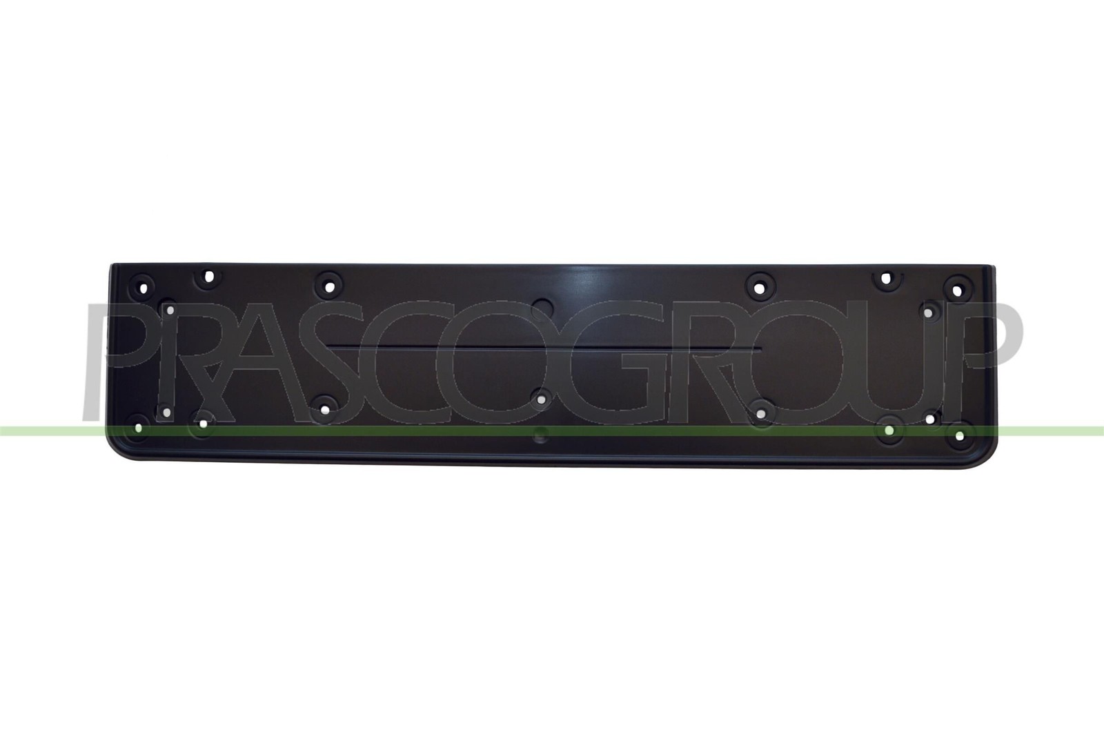Soporte de matrícula PRASCO negro para BMW 5 sedán (E60)-