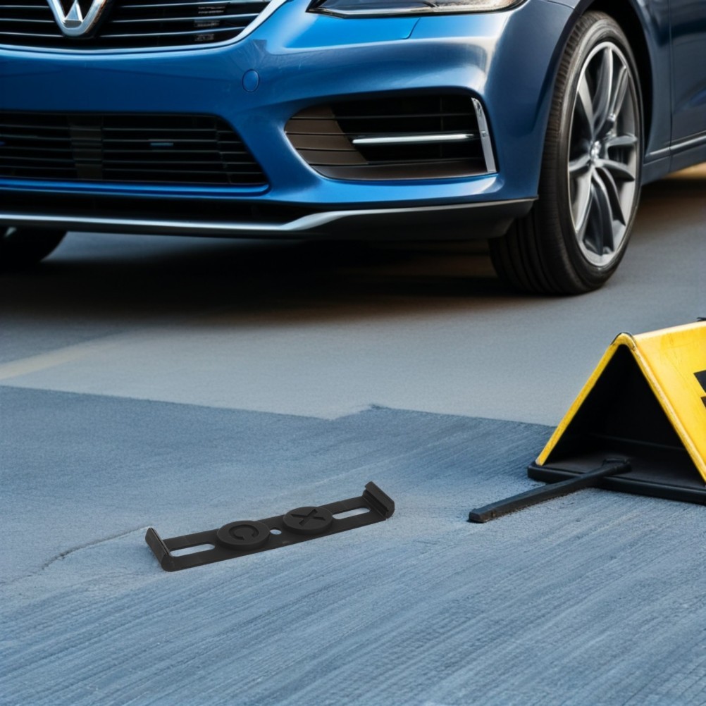 Marco de matrícula de automóvil de 4 piezas - accesorio de plástico para titular de licencia automotriz- - Image 3