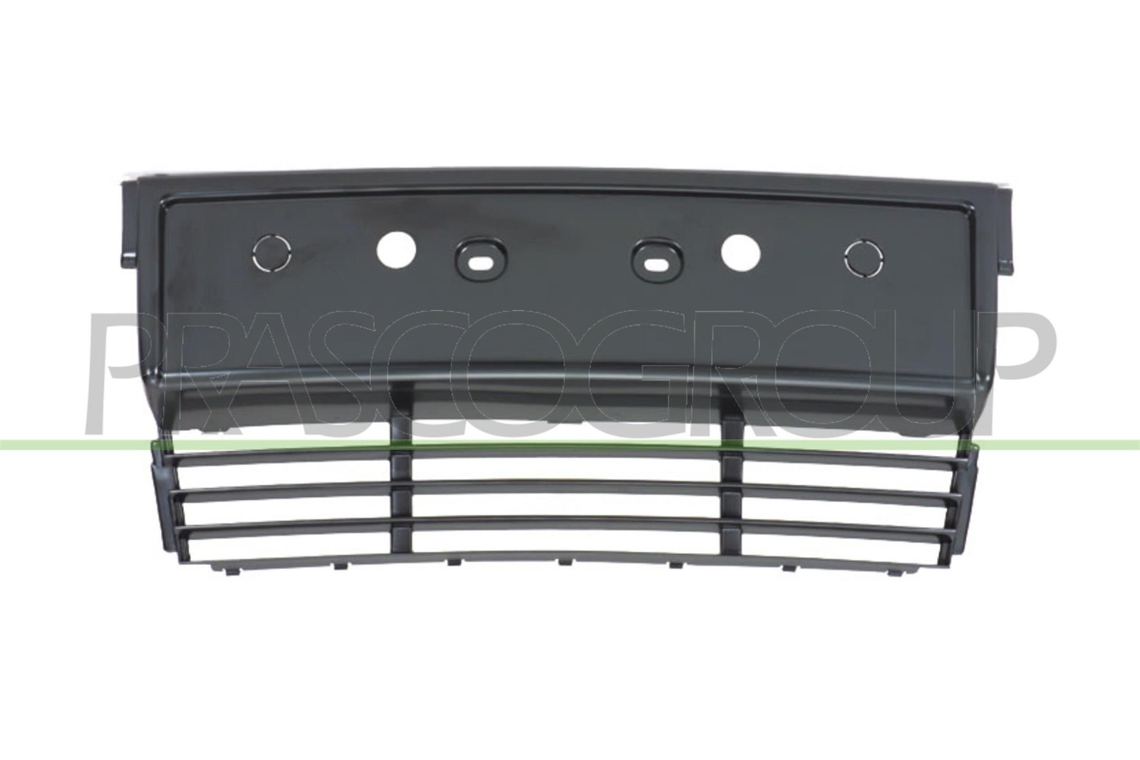Soporte de matrícula PRASCO negro para BMW 5 sedán (E34)- - Image 2