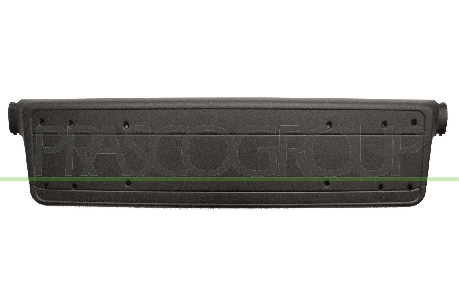 Soporte de matrícula PRASCO negro para BMW 3 sedán (E46)- - Image 2